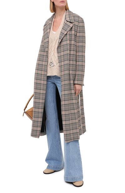 Шерстяной свитер STELLA MCCARTNEY кремового цвета по цене 66200 руб., арт. 601559/S2203, фото 2 Шерстяной свитер STELLA MCCARTNEY, арт. 601559/S2203, фото 2