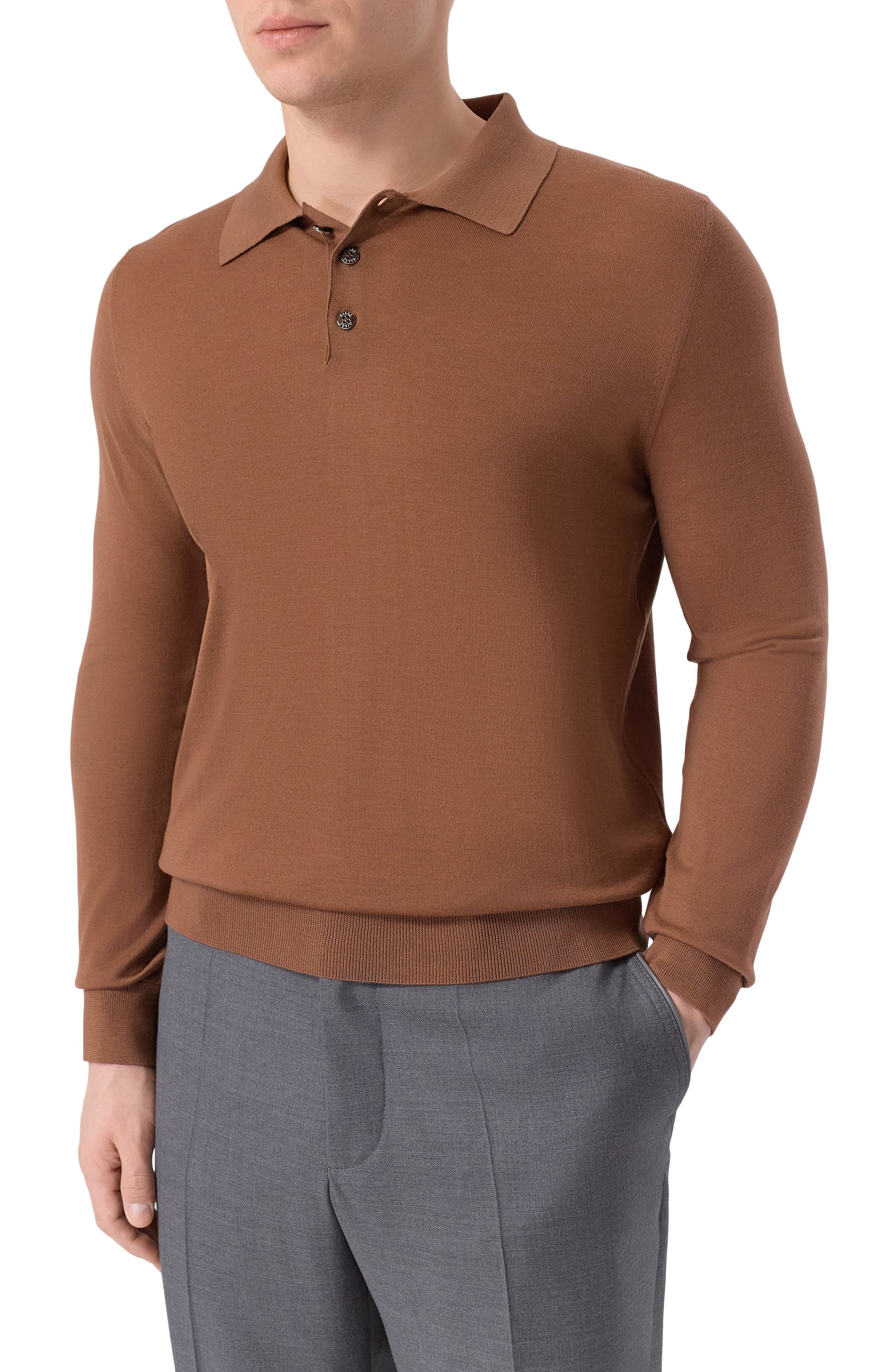 Шерстяное поло ZILLI, арт. KBP001M0202VLIP00, фото 3