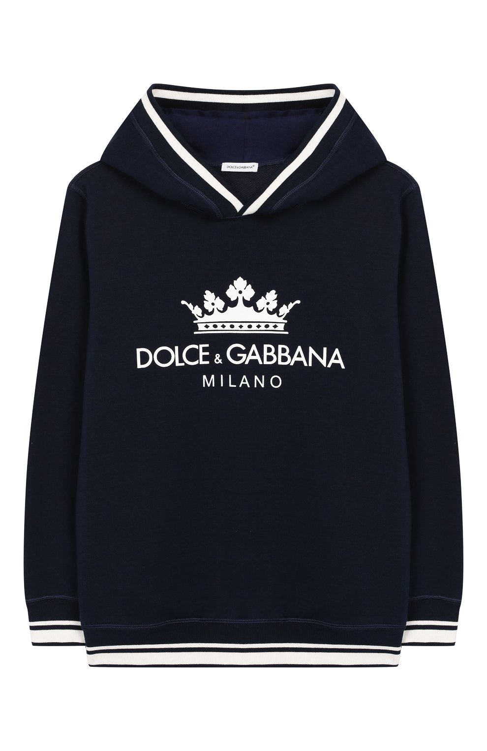 Хлопковое худи DOLCE & GABBANA, арт. L4JW4P/G7QPD/8-14, фото 1