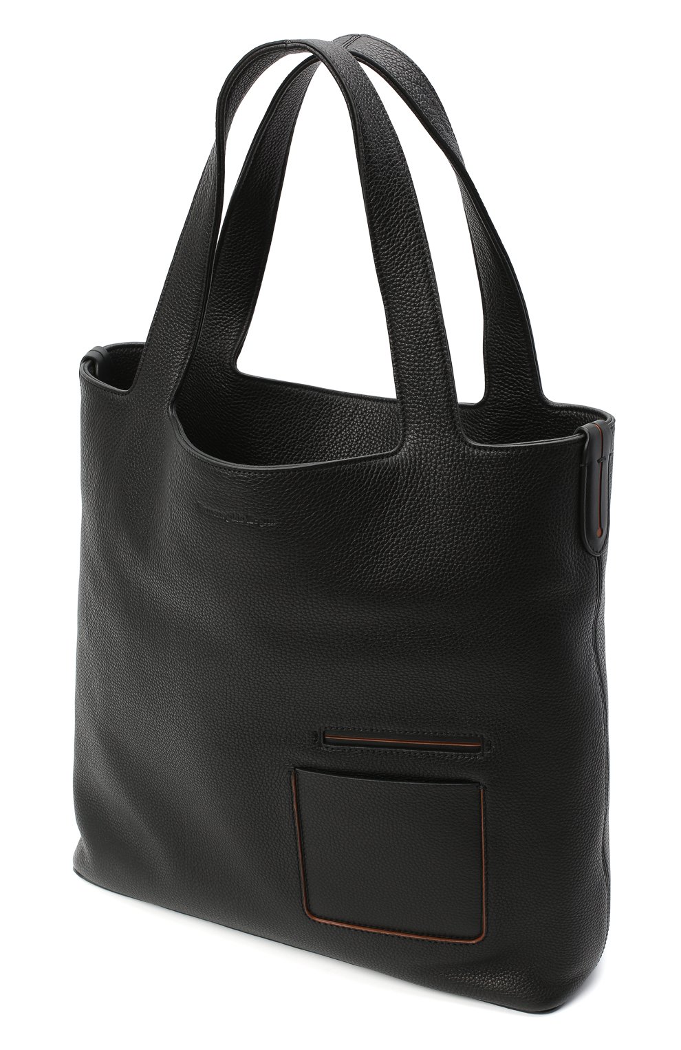 Кожаная сумка-шопер ZEGNA, арт. C1570W-LHDAI, фото 4