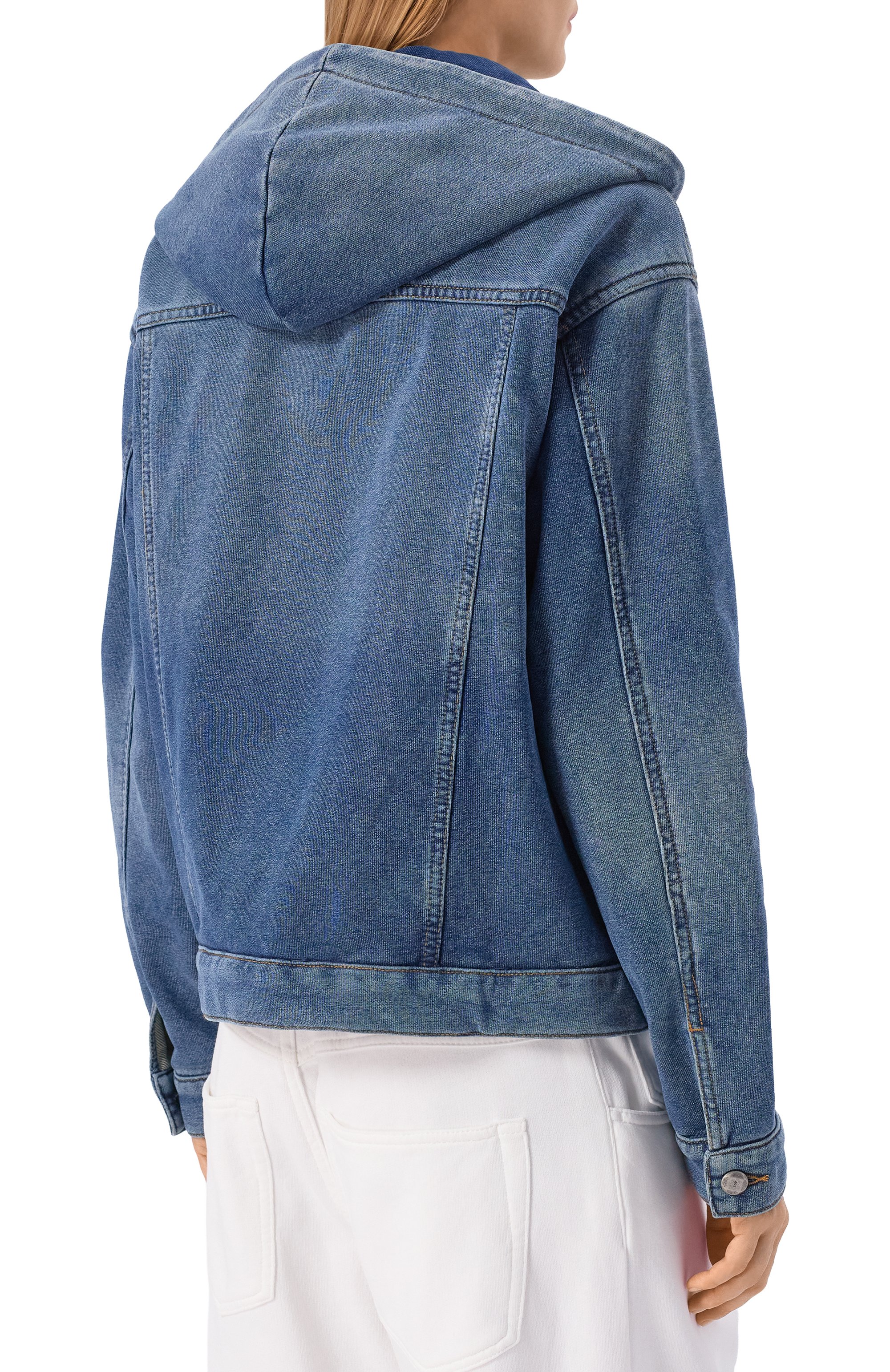 Джинсовая куртка sketch 01 495 DENIM синего цвета по цене 25000 руб., арт. 49526/ZHUS11B, фото 4 Джинсовая куртка sketch 01 495 DENIM, арт. 49526/ZHUS11B, фото 4