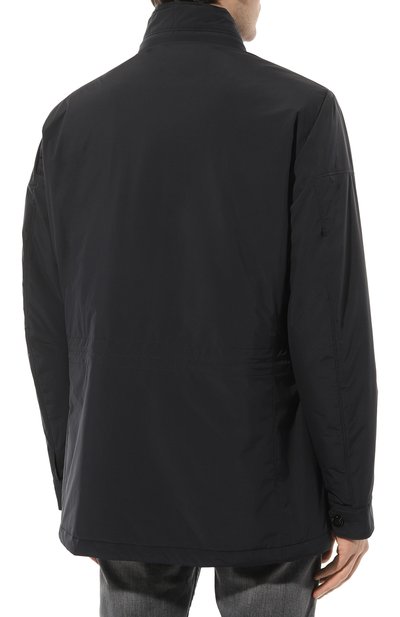 Утепленная куртка leonardo-stp MOORER темно-синего цвета по цене 184500 руб., арт. 0DRAN0E-STP, фото 4 Утепленная куртка leonardo-stp MOORER, арт. 0DRAN0E-STP, фото 4