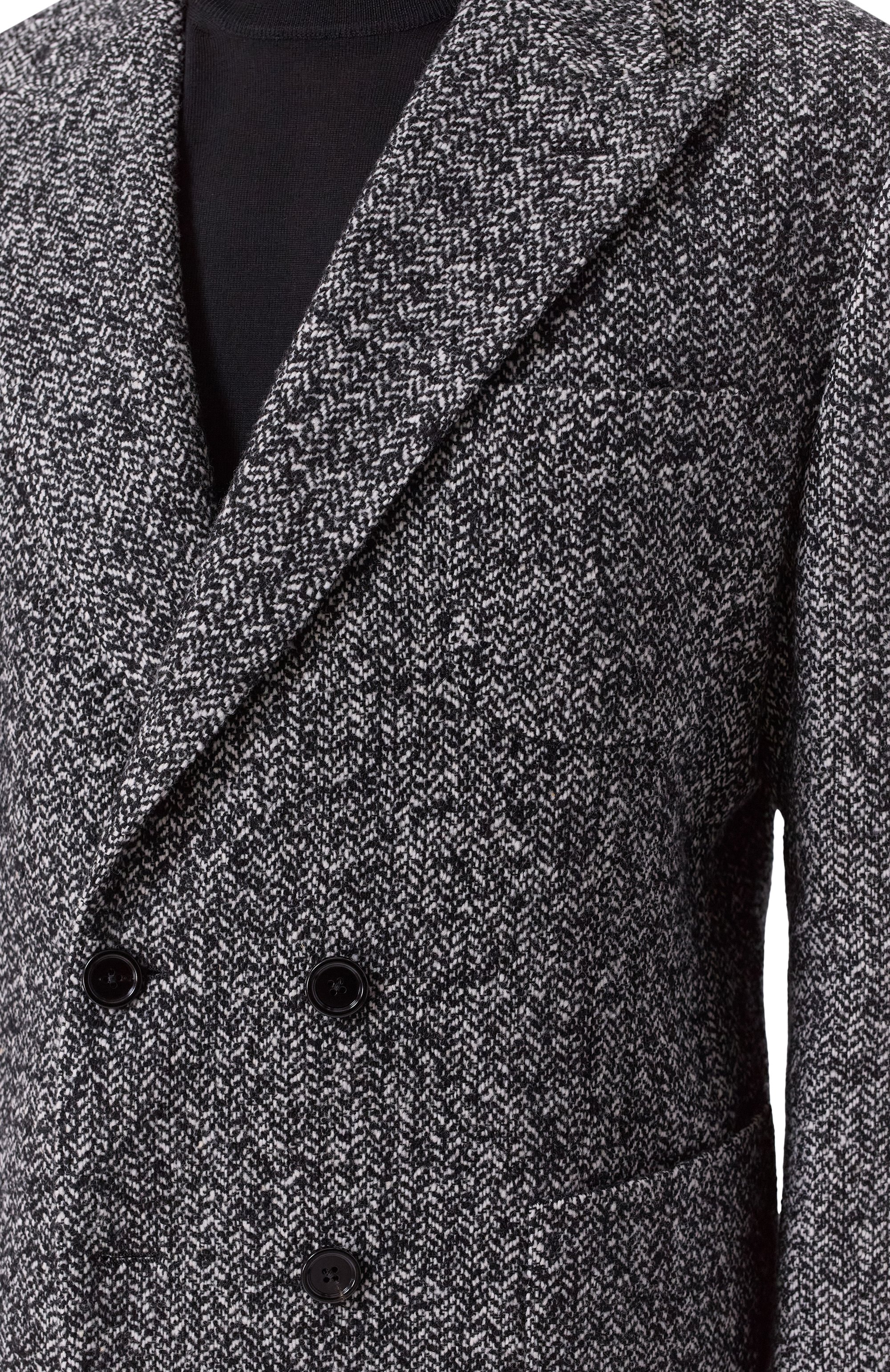 Шерстяной пиджак DOLCE & GABBANA темно-серого цвета по цене 371500 руб., арт. G2NZ2T/FCZAH, фото 5 Шерстяной пиджак DOLCE & GABBANA, арт. G2NZ2T/FCZAH, фото 5