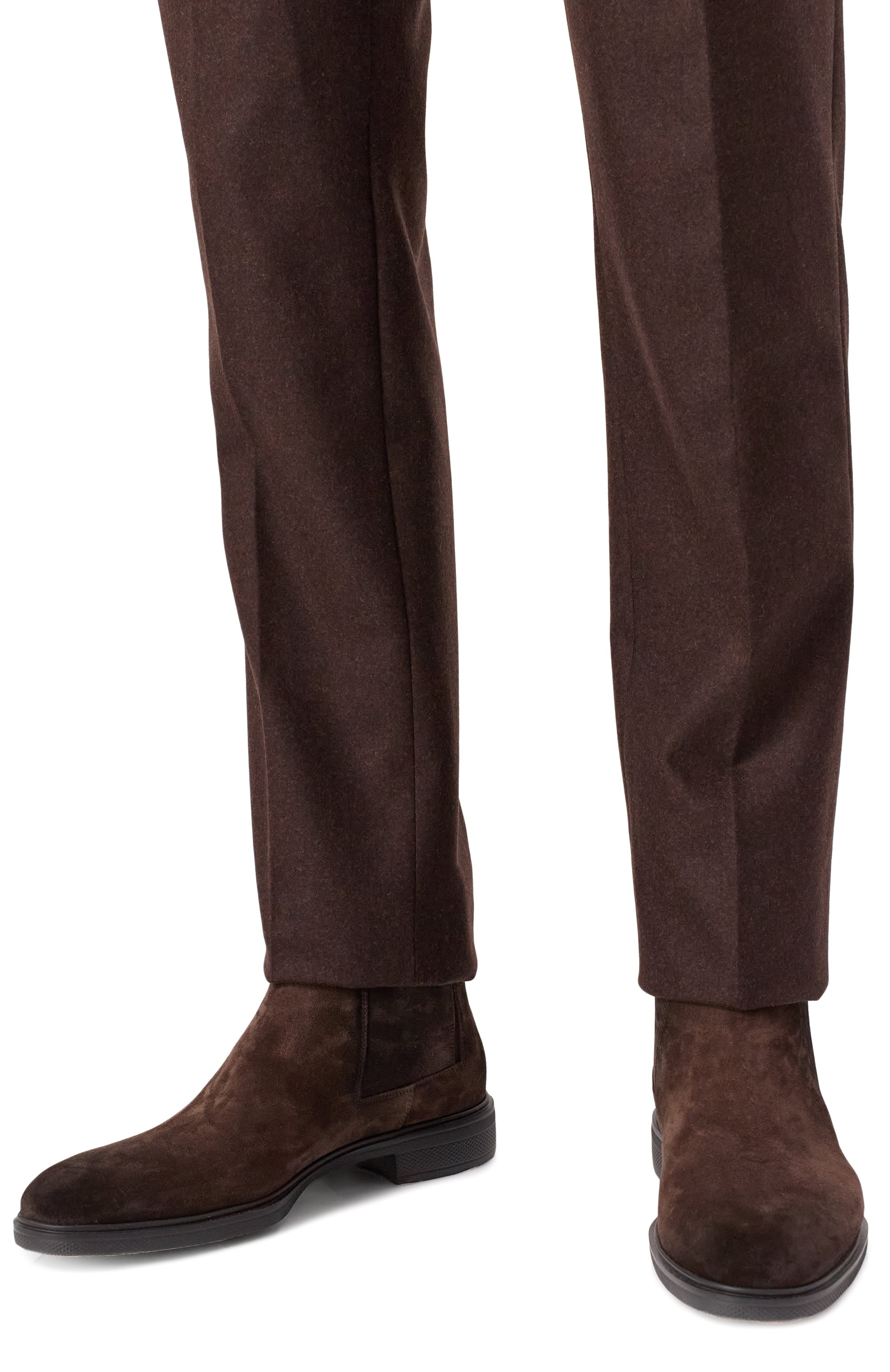 Замшевые челси easy SANTONI, арт. MGEG18937NEAXGEX, фото 3