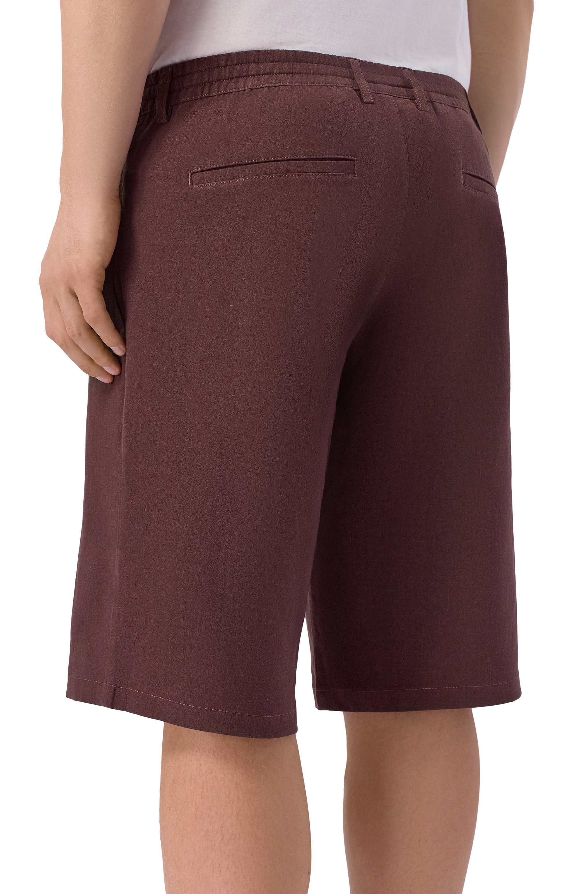 Шорты изо льна и вискозы BOGNER, арт. 18651270, фото 4