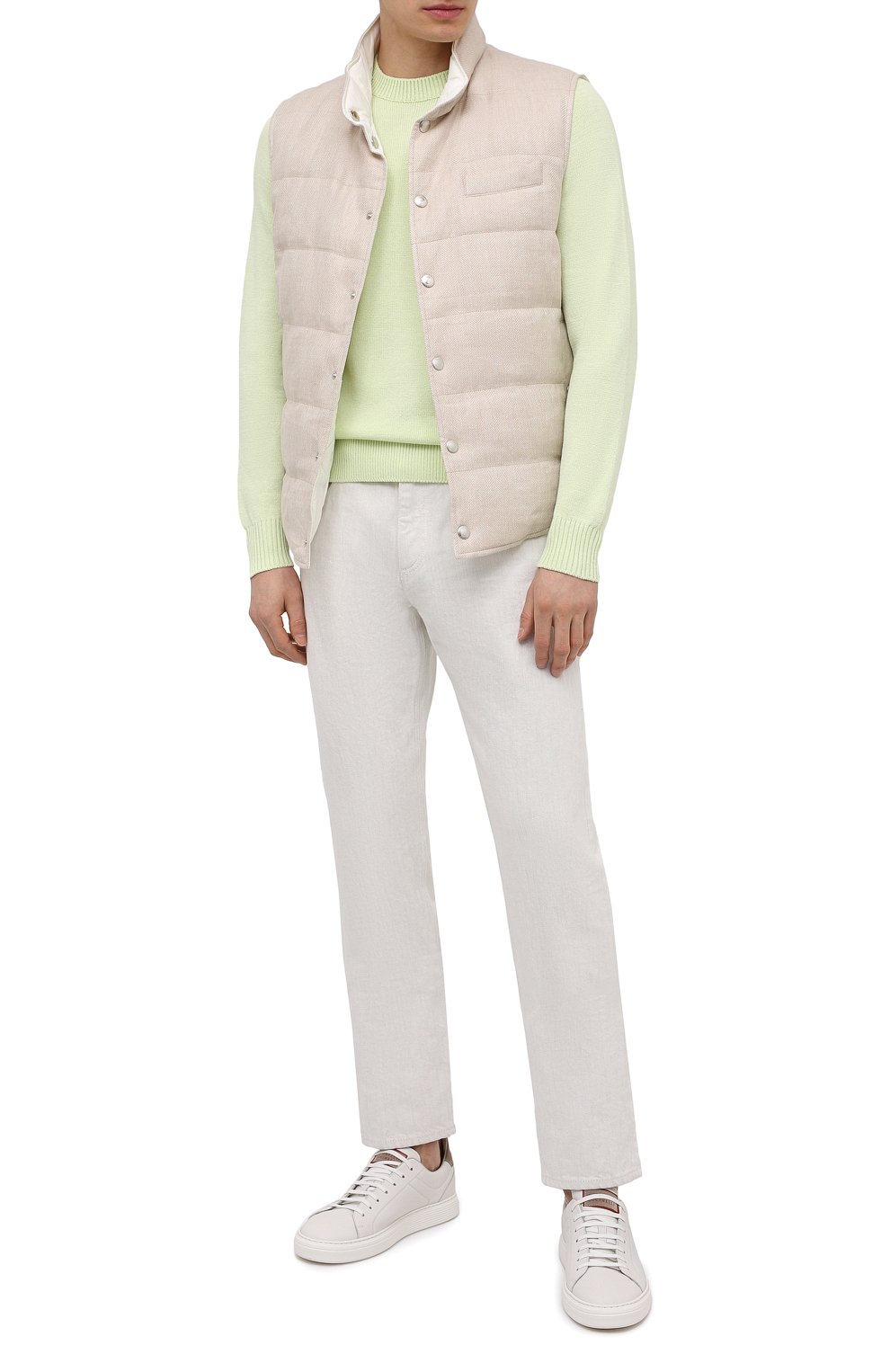 Свитер из хлопка и шелка LORO PIANA, арт. FAI0661, фото 2