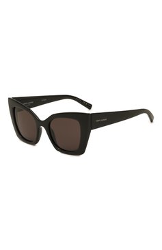 Женские солнцезащитные очки SAINT LAURENT черного цвета, арт. SL 552 001 | Фото 1 (Тип очков: С/з; Материал: Пластик; Нос: Не проставлено; Региональные ограничения белый список (Axapta Mercury): Не проставлено; Оптика Гендер: оптика-женское; Очки форма: Квадратные)