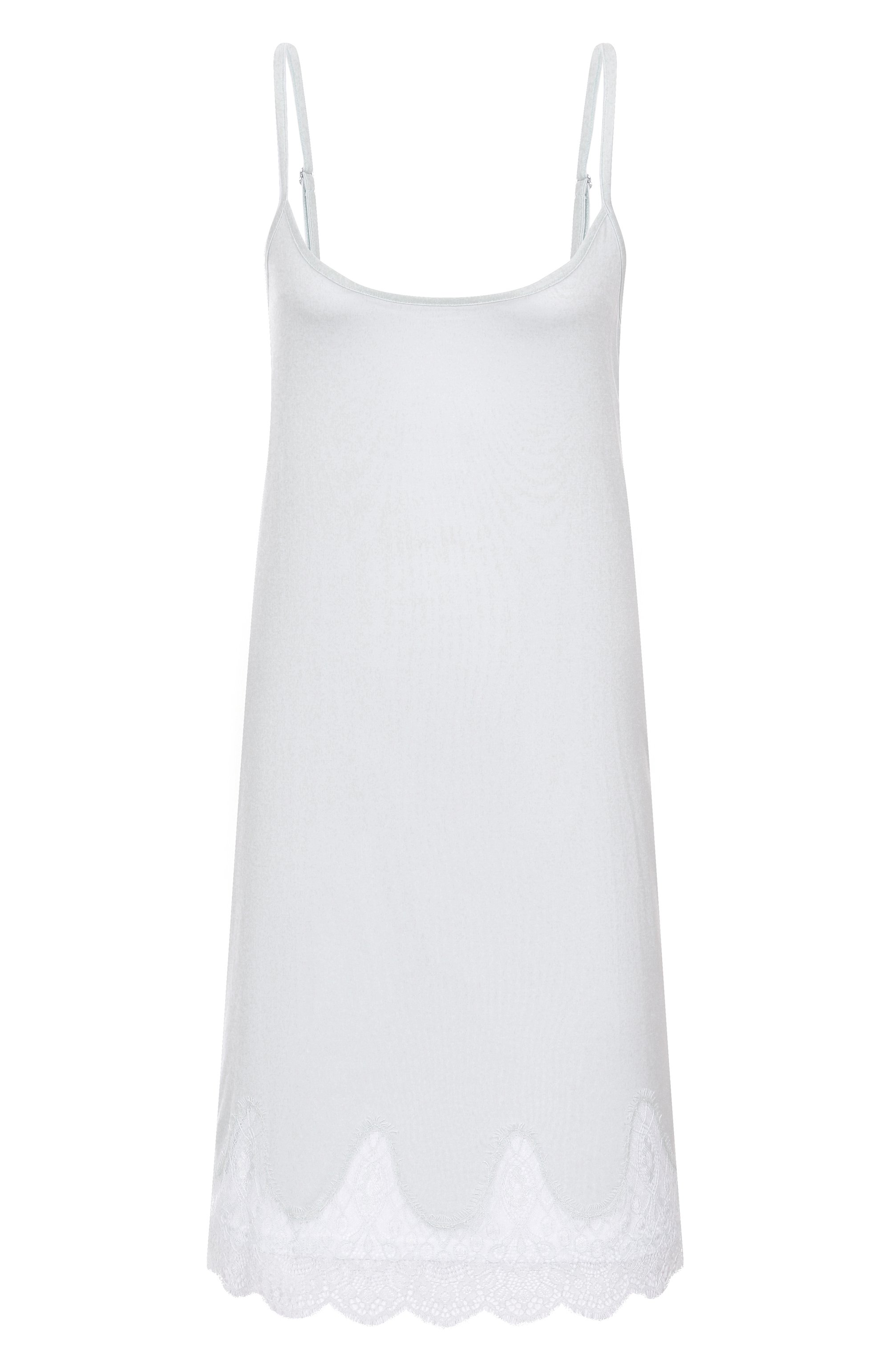 Сорочка HANRO голубого цвета по цене 22370 руб., арт. 074801, фото 1 Сорочка HANRO, арт. 074801, фото 1