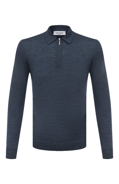 Поло из шерсти и шелка GRAN SASSO, арт. 57137/13190, фото 1