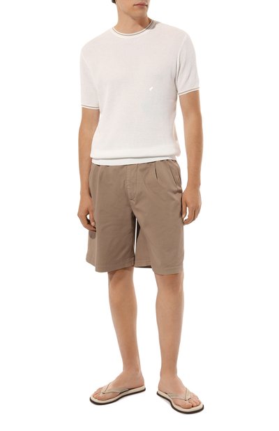 Замшевые шлепанцы BRUNELLO CUCINELLI, арт. MPUSILH266, фото 2