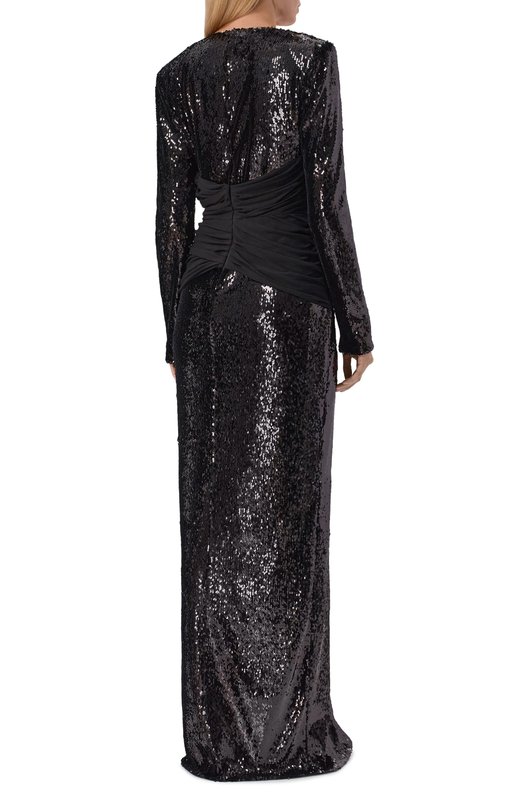 Комбинированное платье Zuhair Murad FDR25351/EMSE012 Чёрный  FDR25351/EMSE012 Фото 3