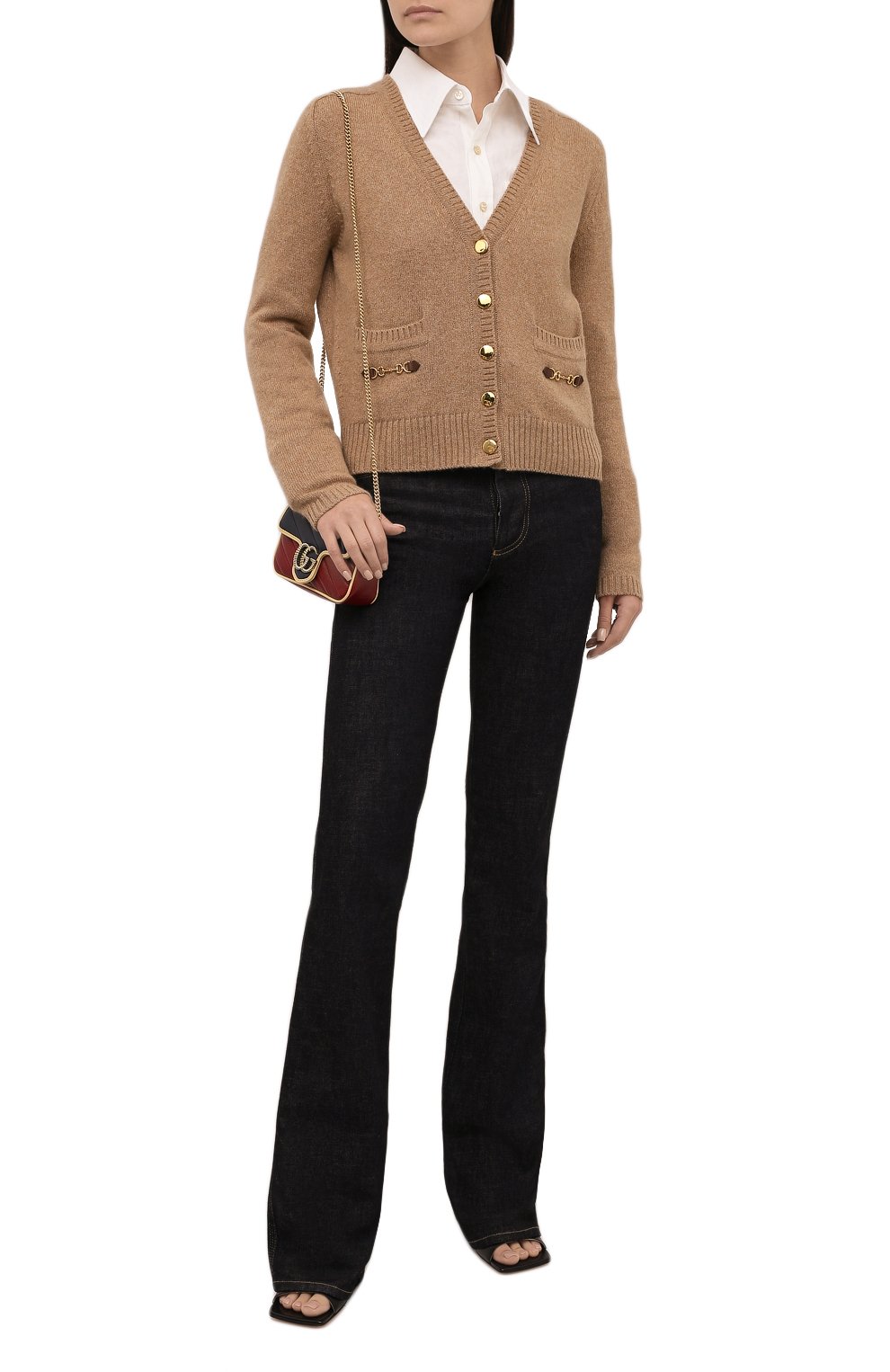 Кашемировый кардиган GUCCI, арт. 628412/XKBH9, фото 2