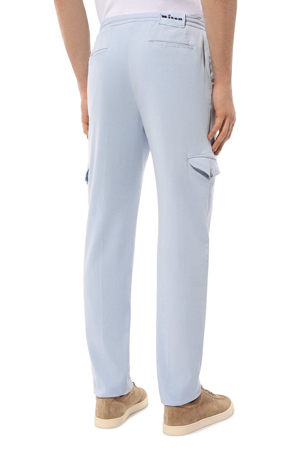 Брюки-карго из лиоцелла KITON, арт. UPLACTK0607D, фото 4