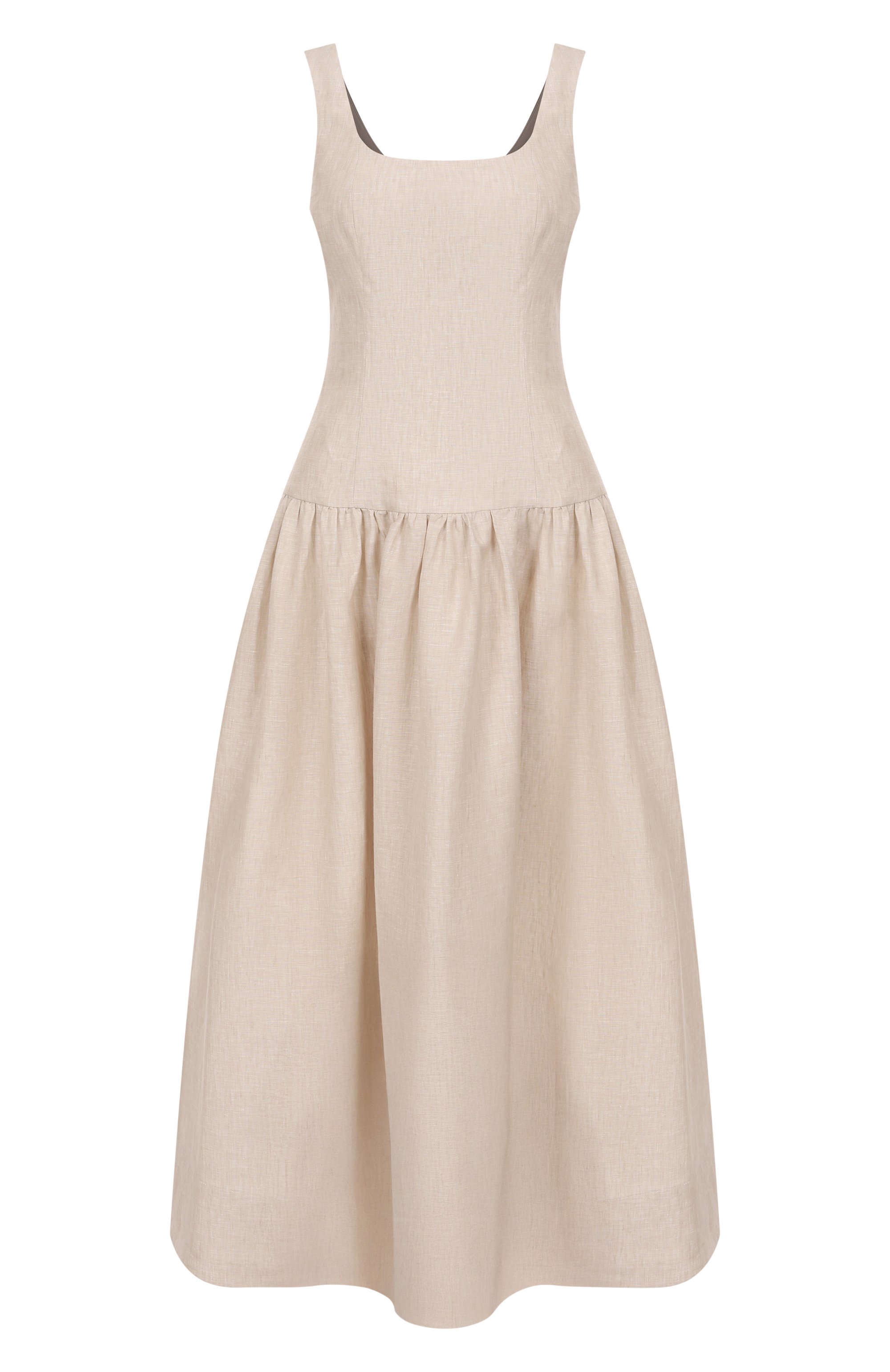 Льняное платье 12 STOREEZ, арт. 131432, фото 1