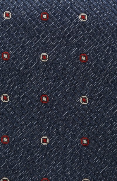 Шелковый галстук CANALI синего цвета по цене 12700 руб., арт. 18/HJ03297, фото 3 Шелковый галстук CANALI, арт. 18/HJ03297, фото 3