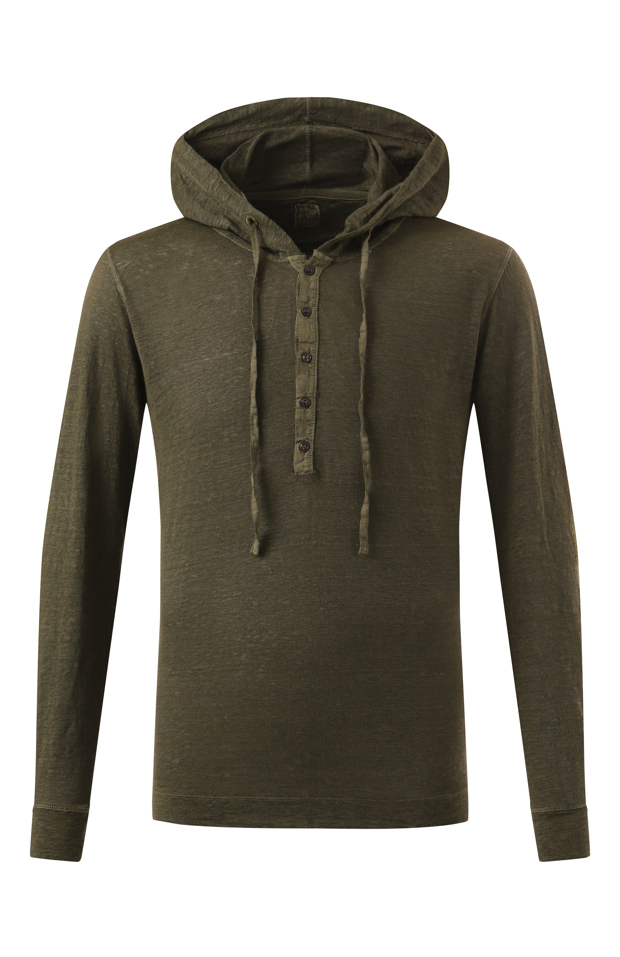 Льняной лонгслив-хенли 120% LINO, арт. 32ALIM7553/E908/S00, фото 1