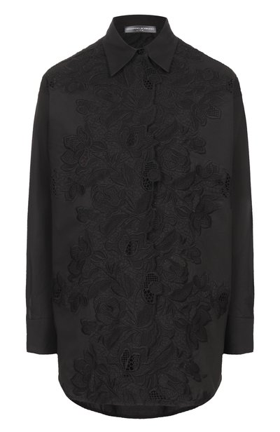 Хлопковая рубашка ERMANNO SCERVINO, арт. D484K301QDV, фото 1