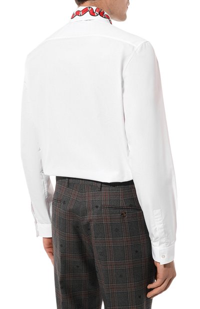 Хлопковая сорочка GUCCI, арт. 433550 Z309E, фото 5