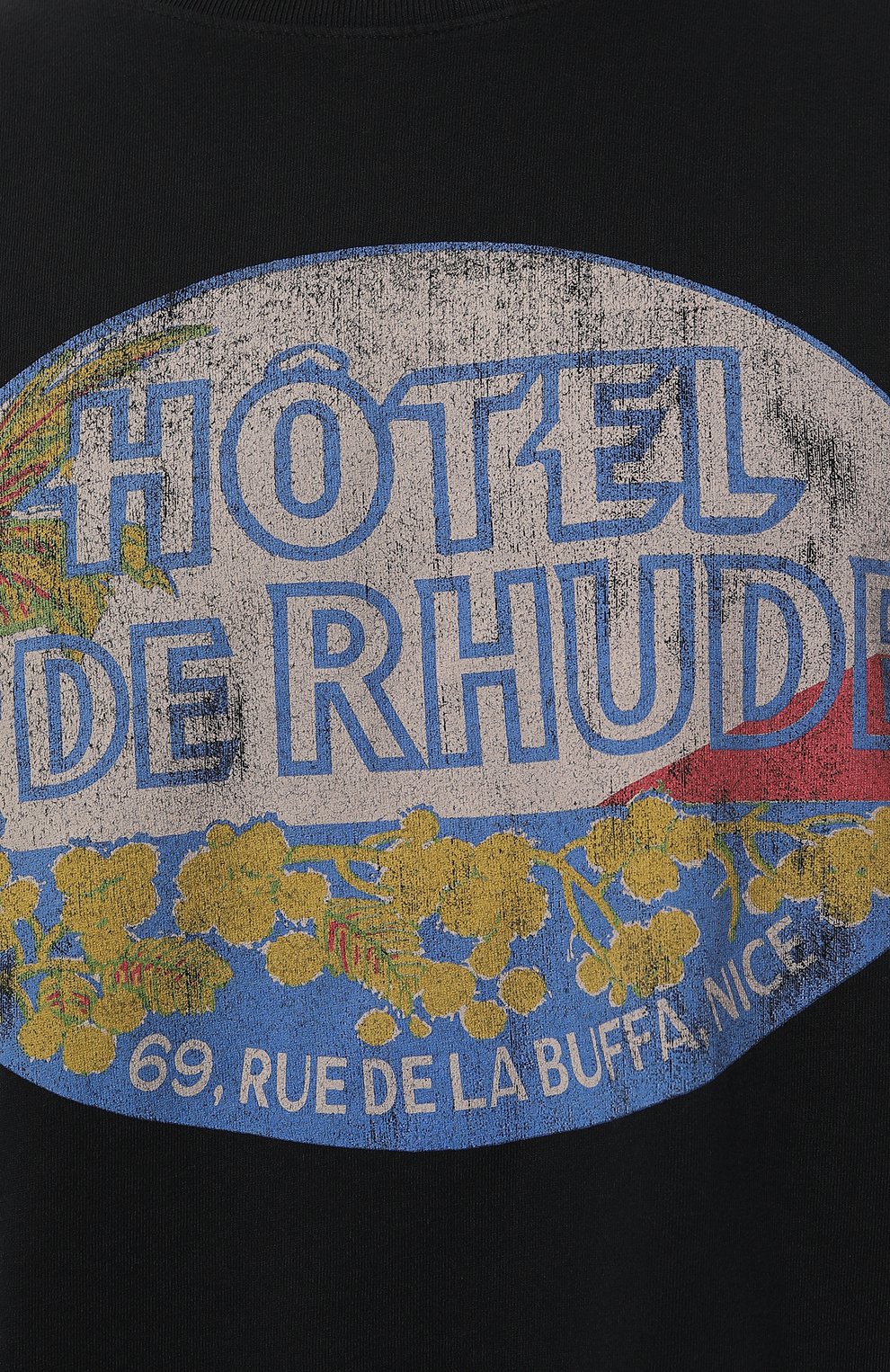 Хлопковая футболка RHUDE, арт. RHPS24TT04012610, фото 5