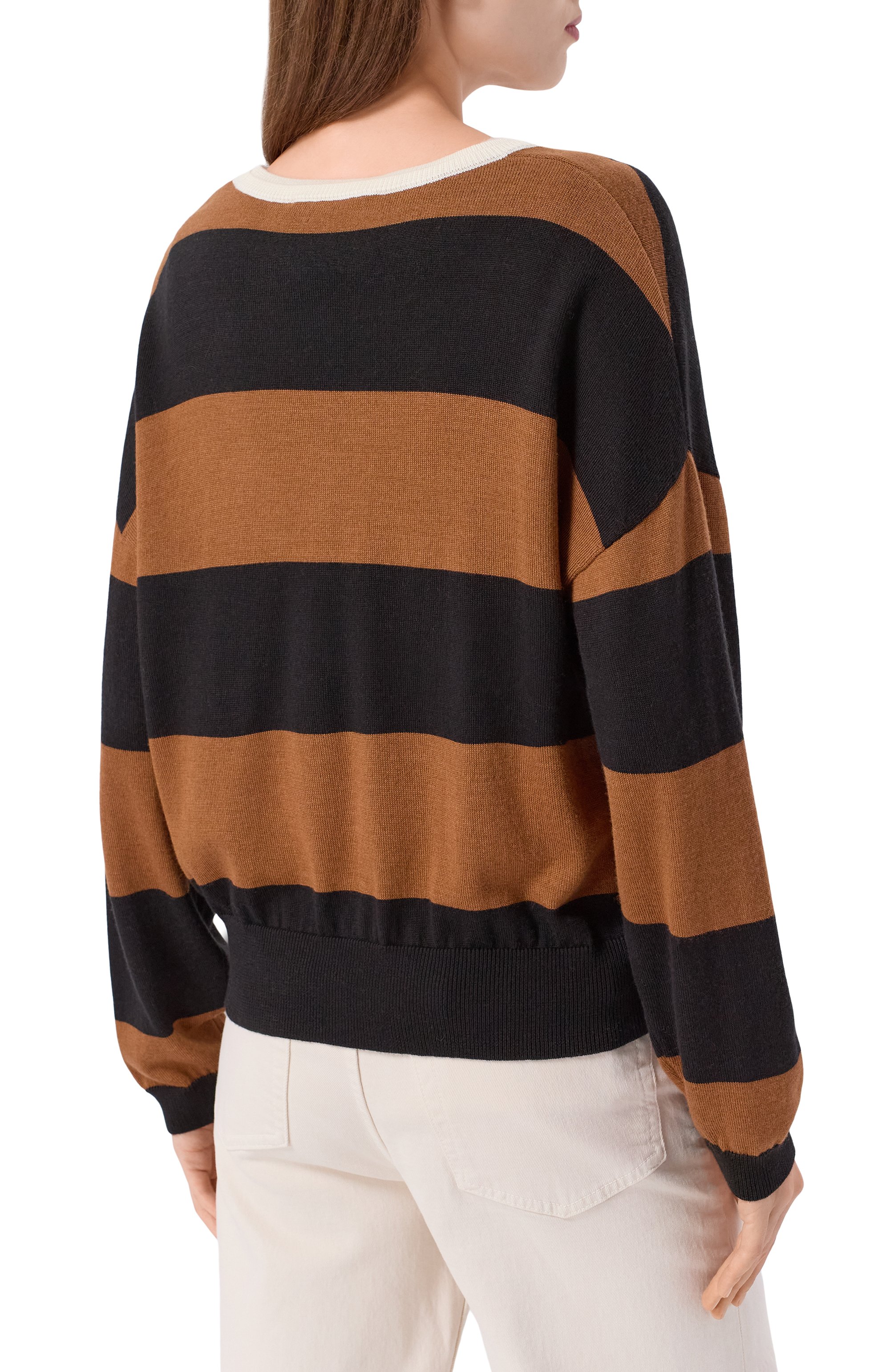 Пуловер из шерсти и шелка BEATRICE .B, арт. 25FA8684S0FTBI, фото 4