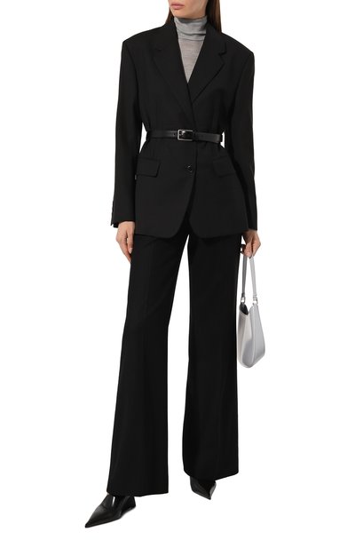 Шелковая водолазка PRADA, арт. P26385-1D7A-F0031-202, фото 2