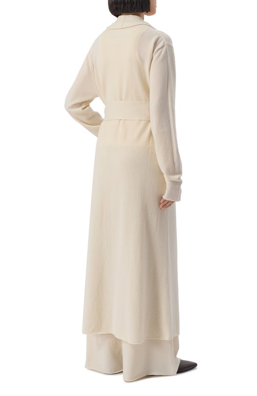 Кардиган из кашемира Jil Sander J40GP0039/J13204 Кремовый  J40GP0039/J13204 Фото 4