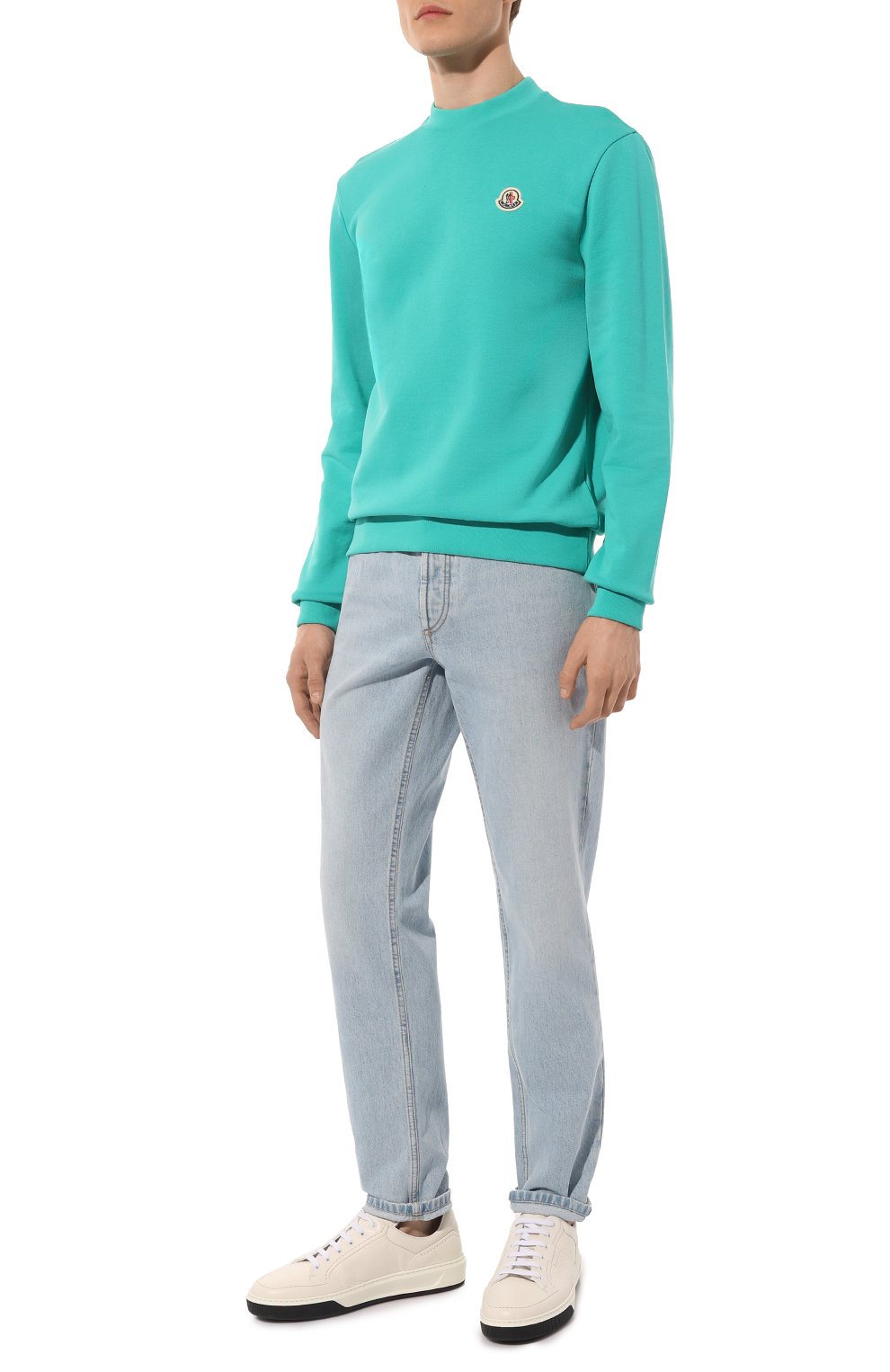 Хлопковый свитшот MONCLER, арт. 8G000-51-809KR, фото 2