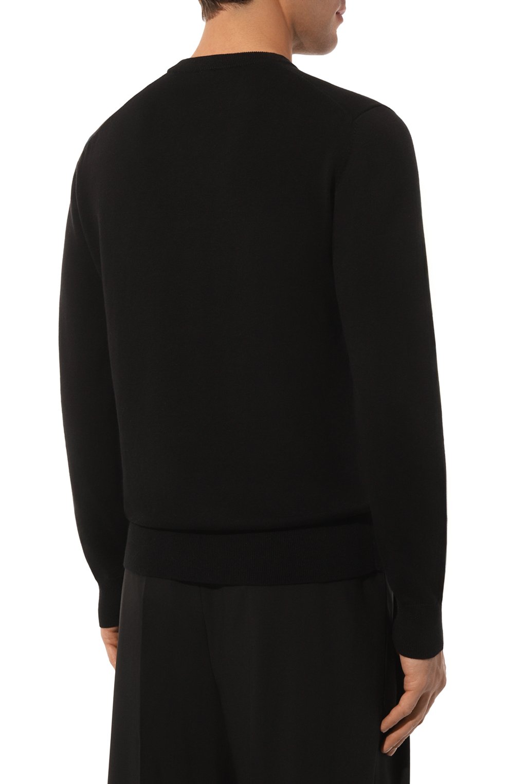 Хлопковый джемпер BOSS ORANGE, арт. 50471343, фото 4