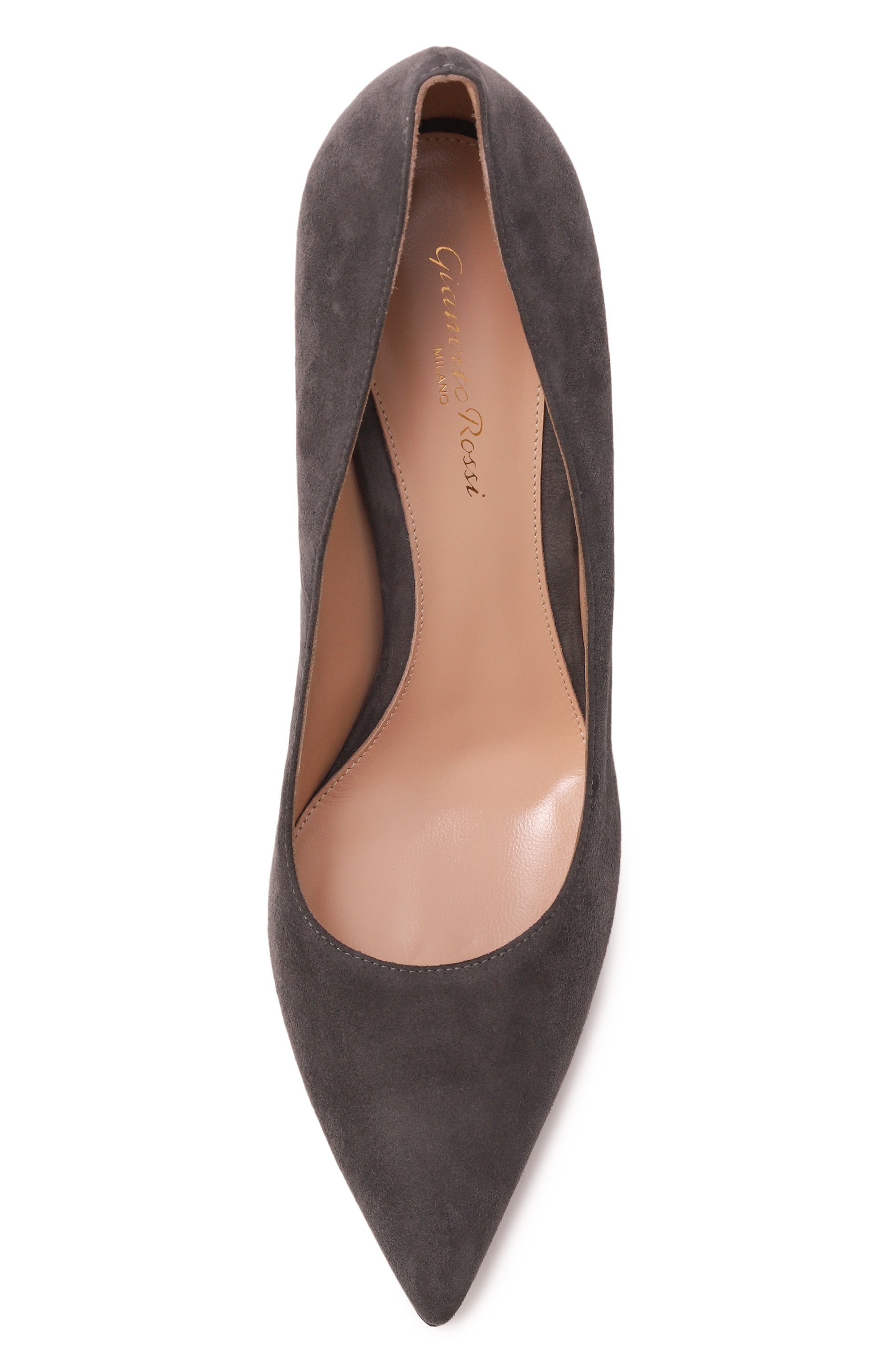 Замшевые туфли gianvito 85 GIANVITO ROSSI, арт. G24580.85RIC.CAMLAPI, фото 6