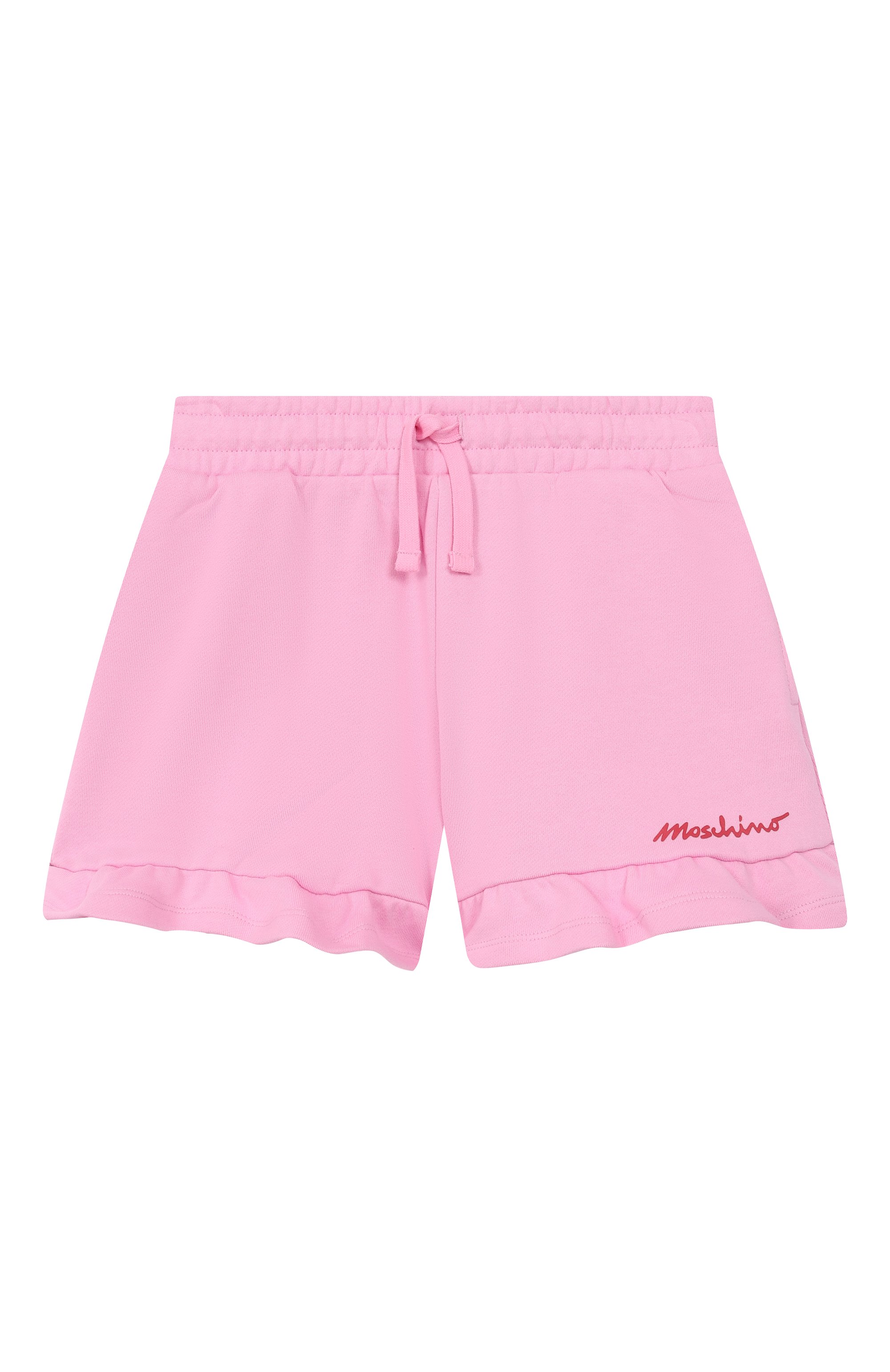 Комплект из футболки и шорт MOSCHINO розового цвета по цене 22750 руб., арт. HDG01N/LCA52, фото 4 Комплект из футболки и шорт MOSCHINO, арт. HDG01N/LCA52, фото 4
