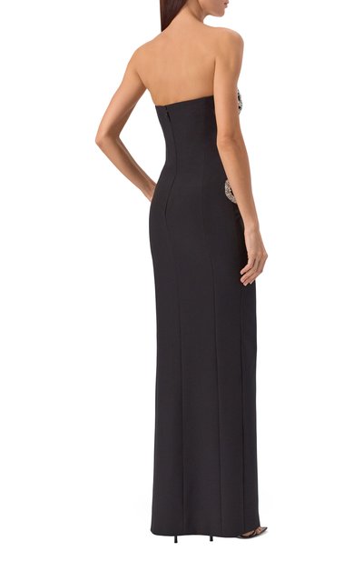 Платье с отделкой стразами и бисером ZUHAIR MURAD, арт. FDR25003/CRCA019, фото 3