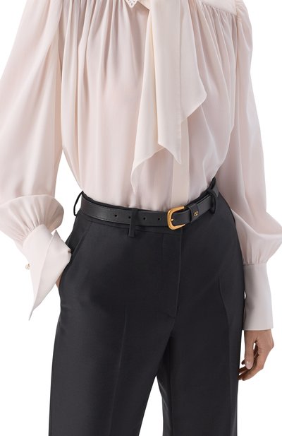 Женский кожаный ремень VALENTINO, арт. 8W2T0SM1/PPU