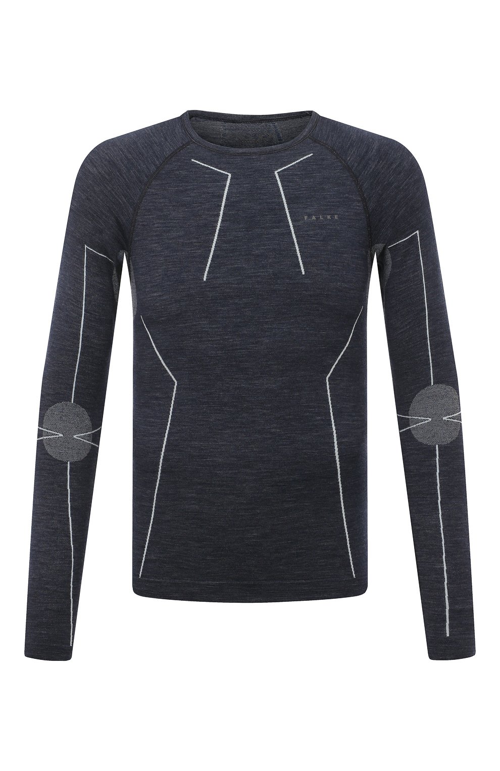 Лонгслив FALKE темно-синего цвета по цене 15210 руб., арт. 33411, фото 1 Лонгслив FALKE, арт. 33411, фото 1