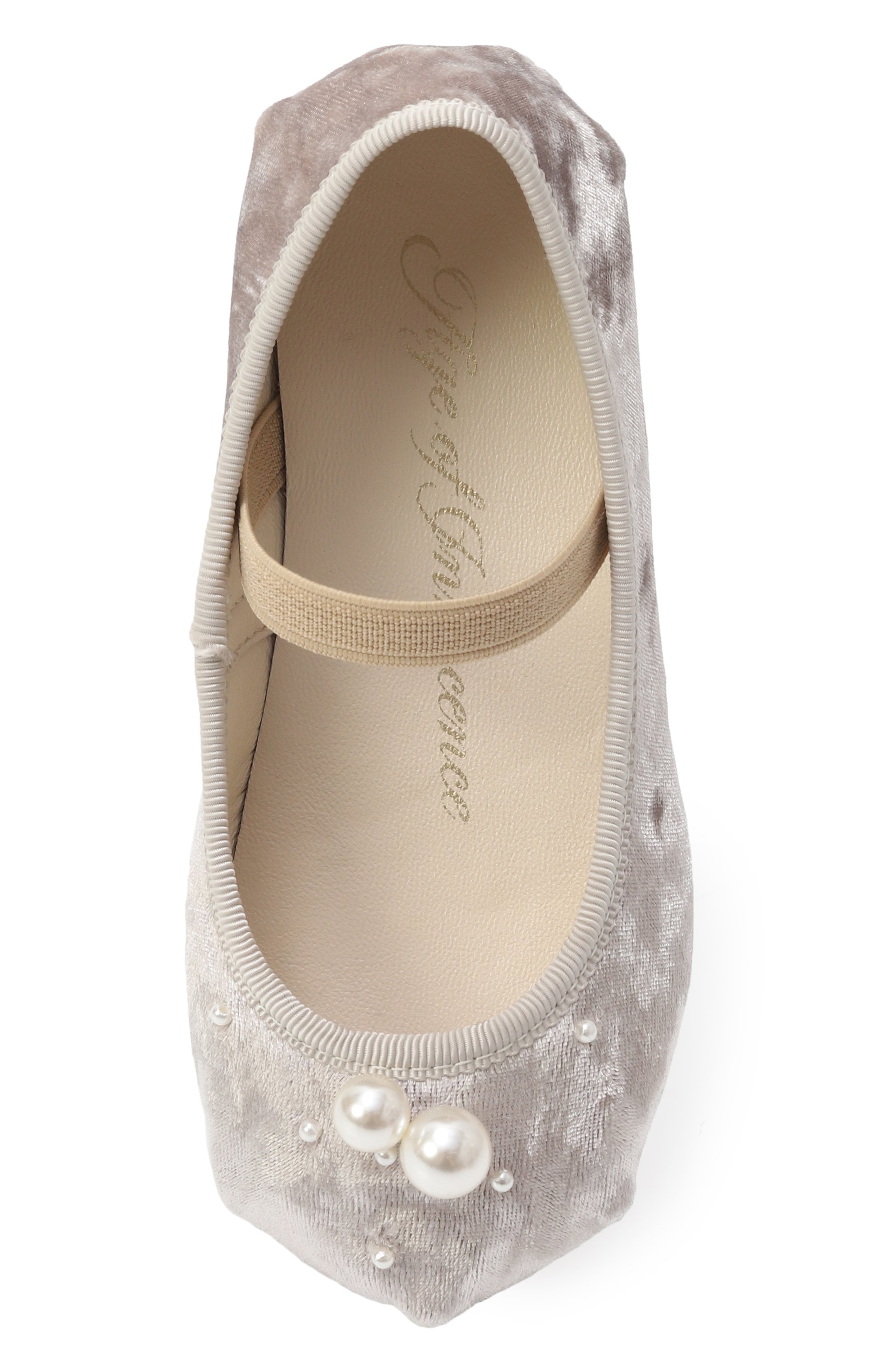 Бархатные балетки zelda AGE OF INNOCENCE, арт. 000123/ZELDA/25, фото 4