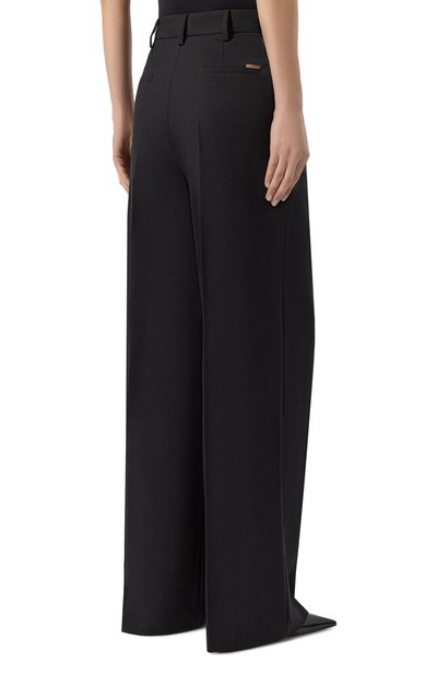 Брюки BLUMARINE черного цвета по цене 56400 руб., арт. RF6004/T903A, фото 4 Брюки BLUMARINE, арт. RF6004/T903A, фото 4