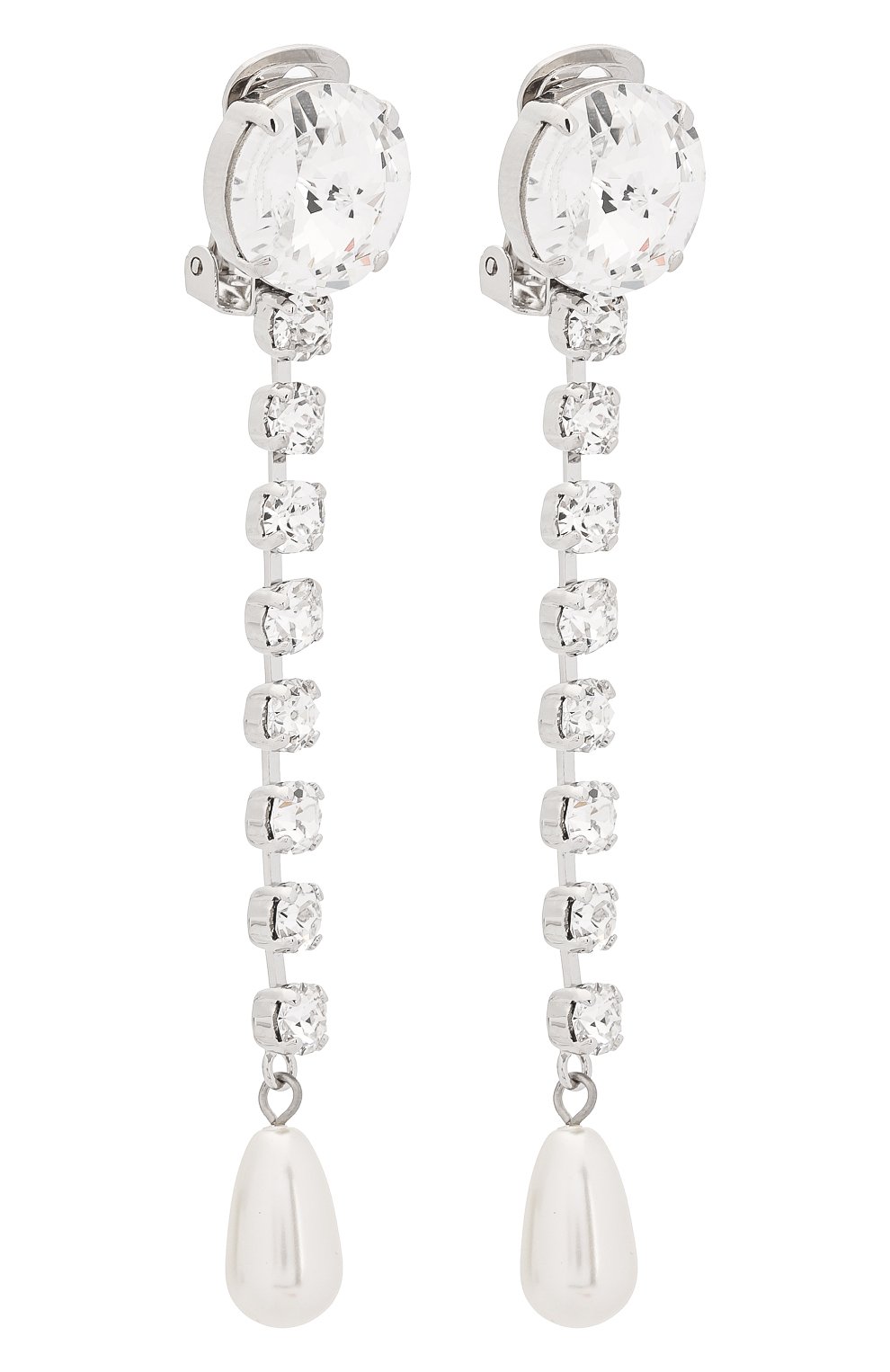 Серьги с отделкой из кристаллов MIU MIU, арт. 5JO006-2ARA-F0QCD, фото 3