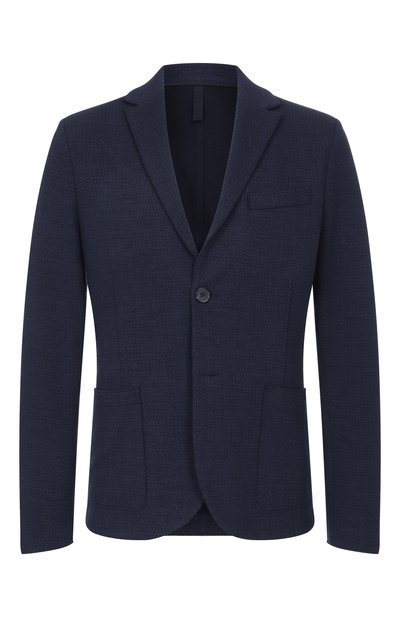 Мужской пиджак из шерсти и шелка HARRIS WHARF LONDON, арт. CL8P22PPM/PPM