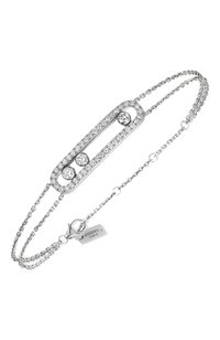 Браслет MESSIKA бесцветного цвета по цене 773500 руб., арт. 03995-WG, фото 1 Браслет MESSIKA, арт. 03995-WG, фото 1