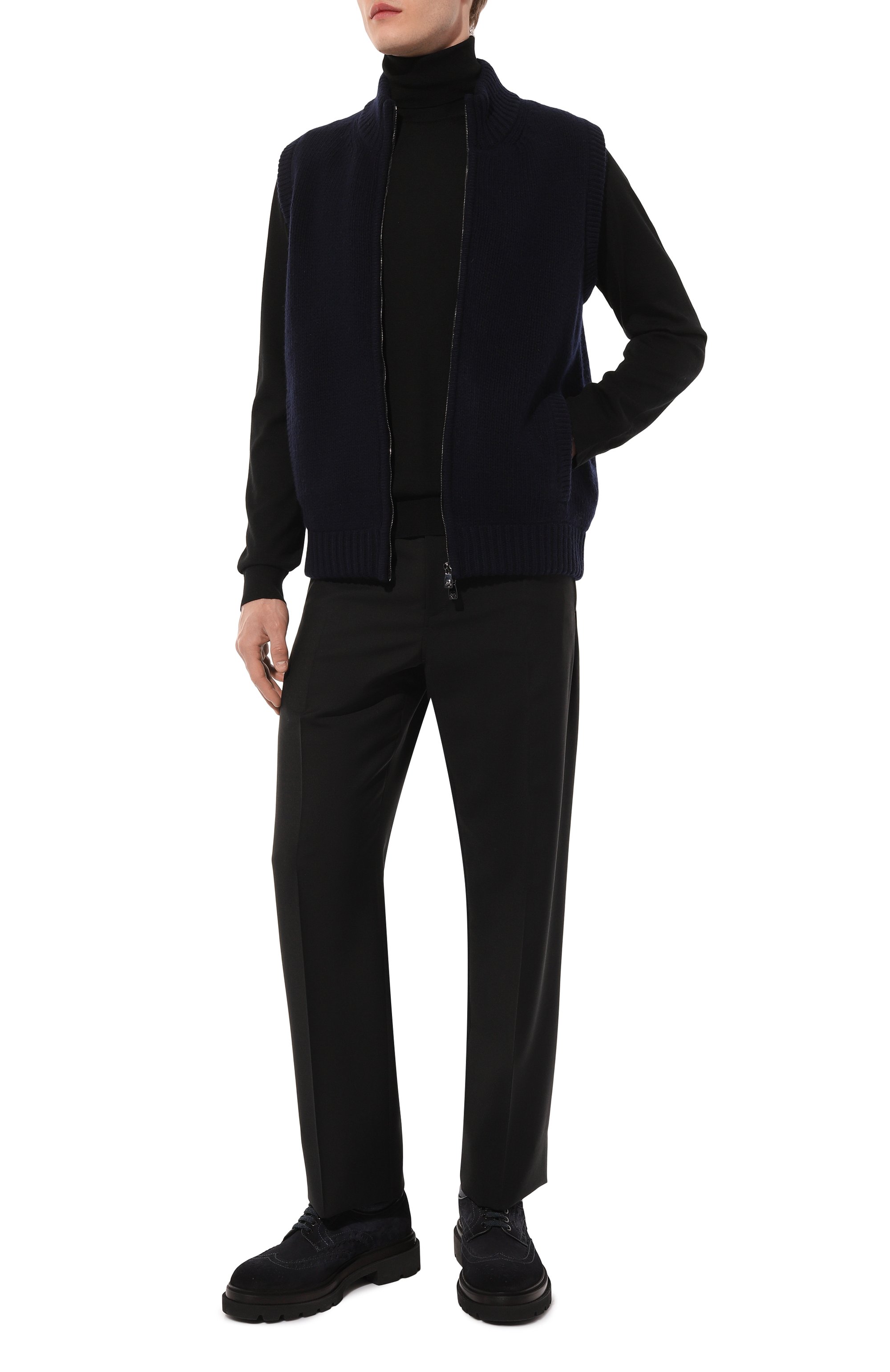 Жилет из шерсти и кашемира CORNELIANI, арт. 94M576-9425173, фото 2