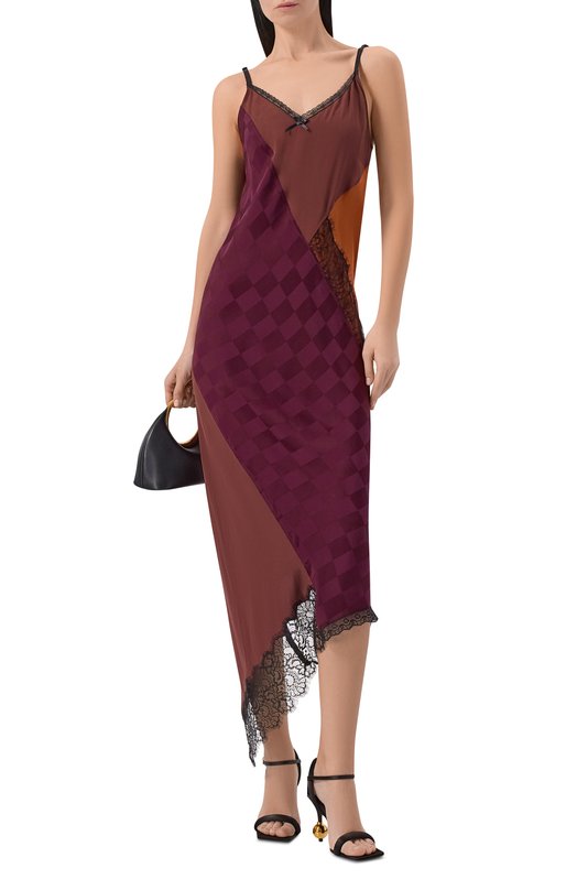 Текстильные босоножки Moschino MA1659AC10/M40 Чёрный  MA1659AC10/M40 Фото 3