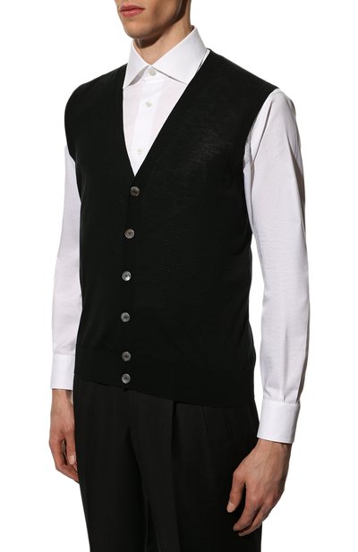 Шерстяной жилет ZEGNA, арт. UZM00/158, фото 3