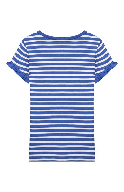 Футболка POLO RALPH LAUREN синего цвета по цене 5295 руб., арт. 313735839, фото 2 Футболка POLO RALPH LAUREN, арт. 313735839, фото 2