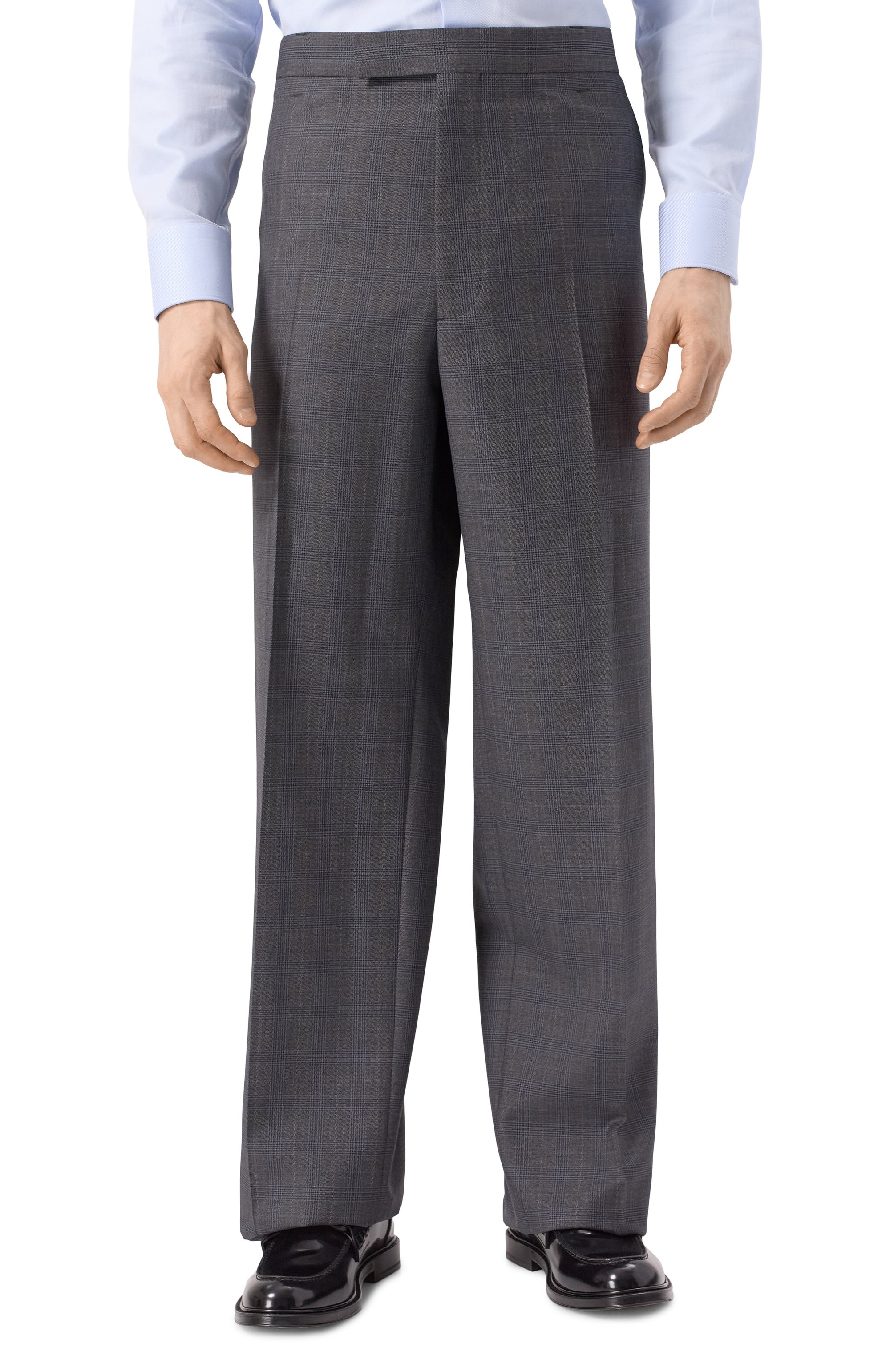 Шерстяные брюки PRADA, арт. SPH176-10EA-F0480-221, фото 3