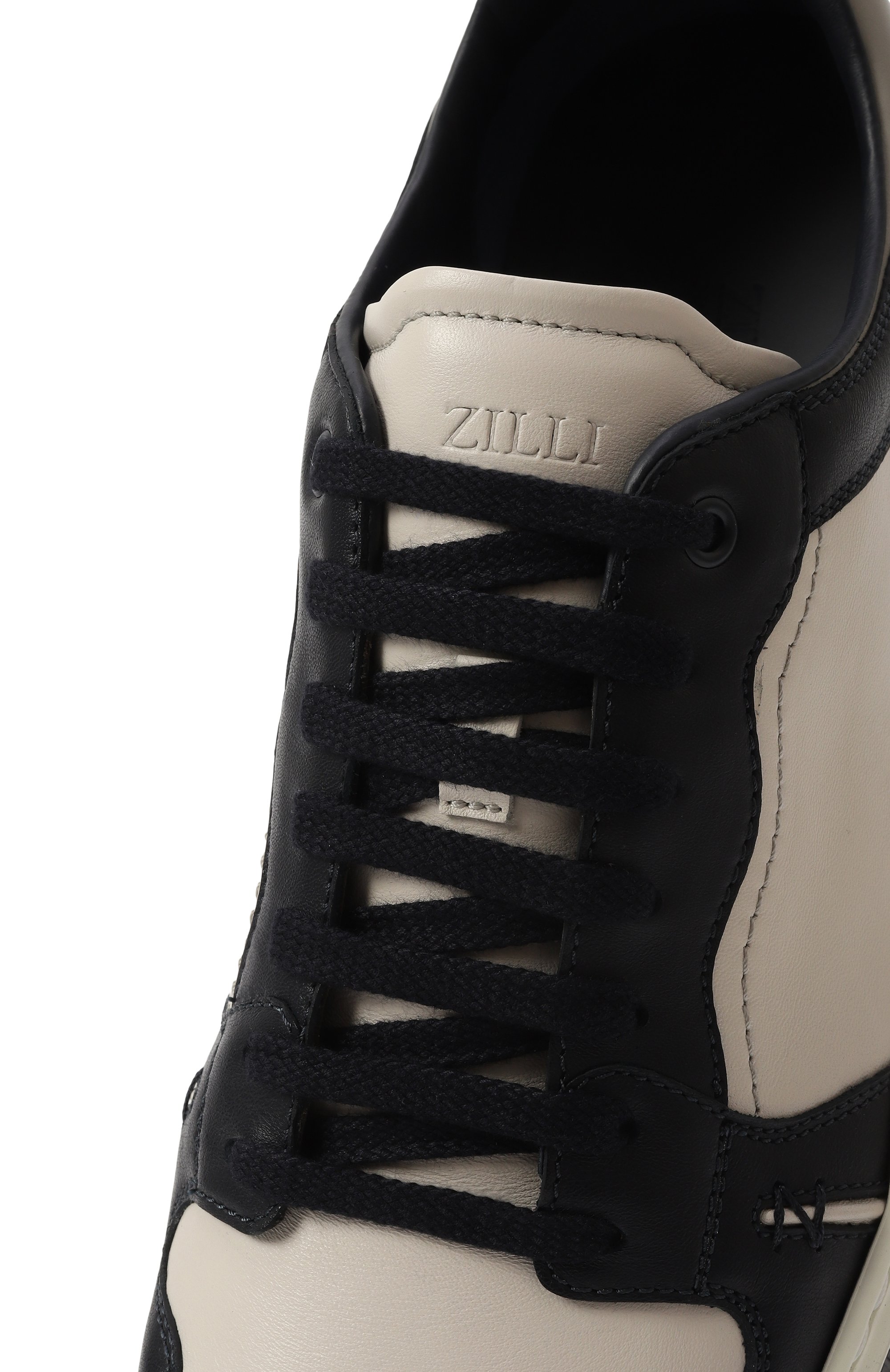 Кожаные кеды ZILLI, арт. H0141AM1015VZBA03, фото 7