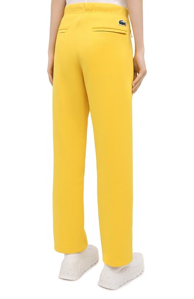 Брюки LACOSTE желтого цвета по цене 36700 руб., арт. XH2841, фото 4 Брюки LACOSTE, арт. XH2841, фото 4
