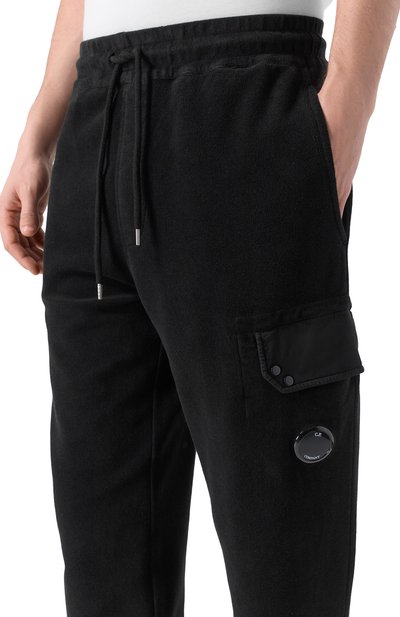 Хлопковые джоггеры C.P. COMPANY, арт. 19CMSP308A006614G, фото 5