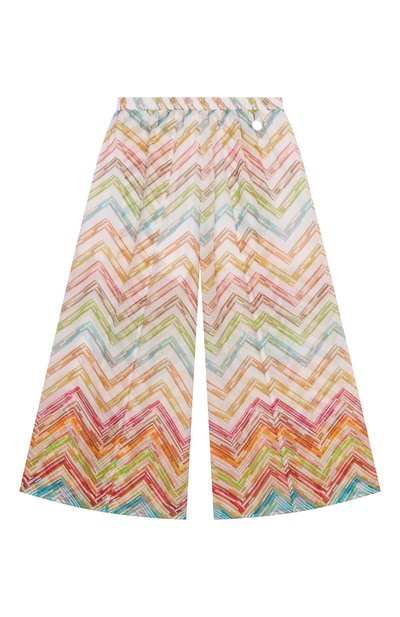 Брюки из хлопка и шелка MISSONI, арт. MW6C40/K0235/12-16