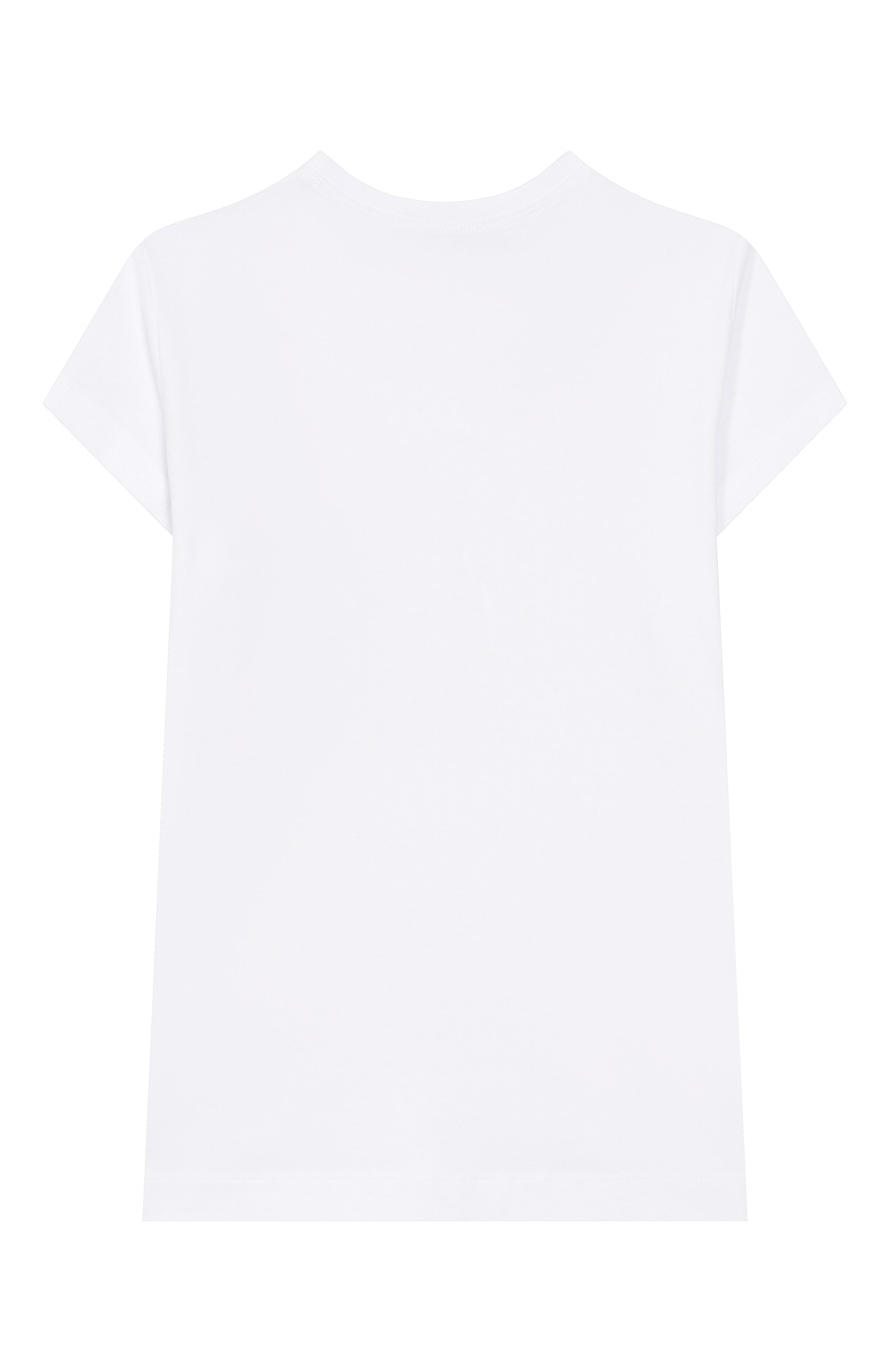 Хлопковая футболка MONNALISA, арт. 19E619, фото 2