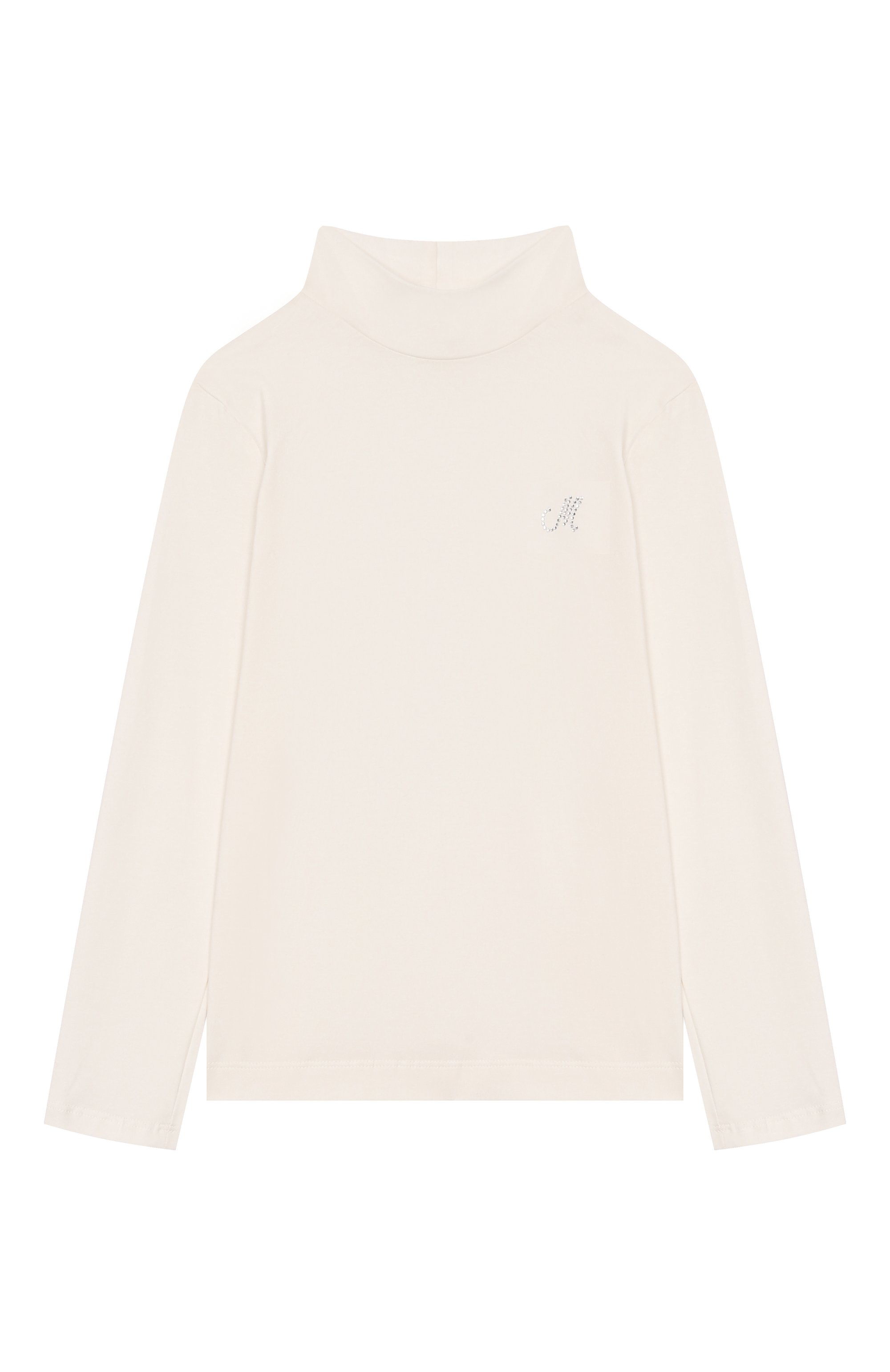 Хлопковая водолазка MONNALISA, арт. 17FLUP, фото 1