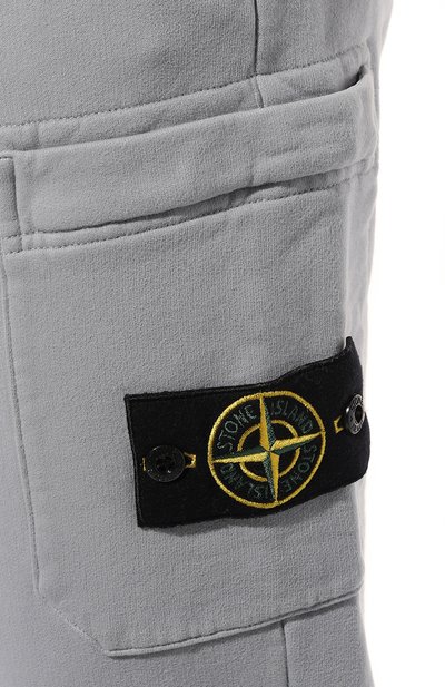 Хлопковые джоггеры STONE ISLAND, арт. 751564520, фото 5